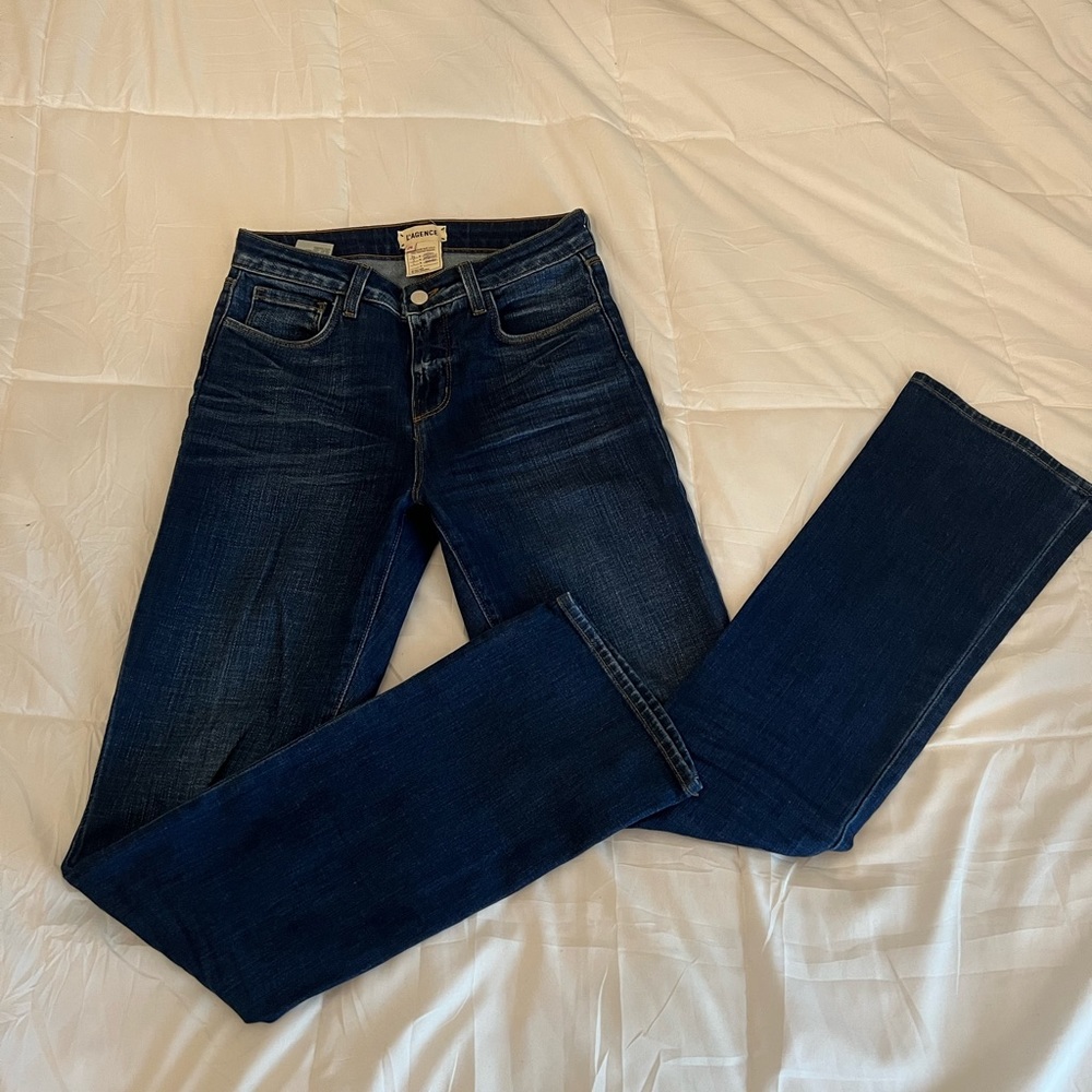 L’Agence Boot Cut Soft Denim Jeans